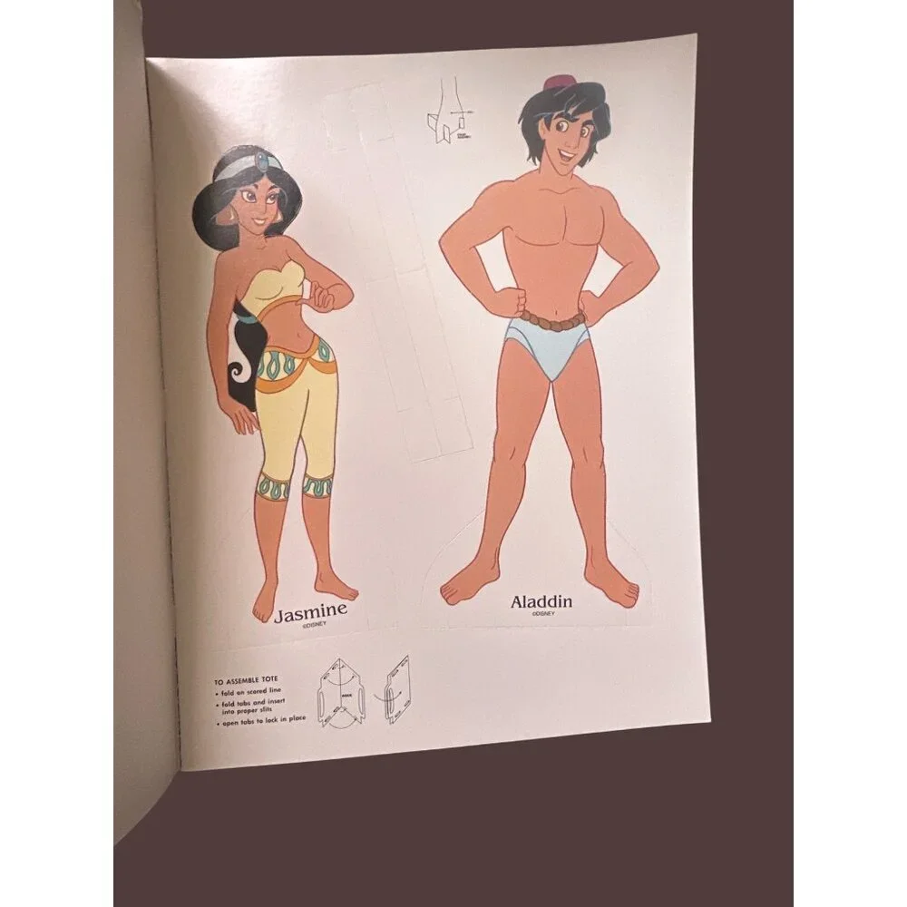 Disney‎ Aladdin Paper Doll Book